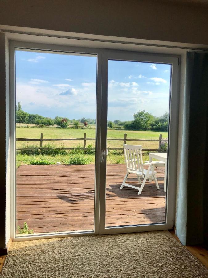 Neu - Ferien Auf Dem Bruderhof Am Pritzerber See Hohenferchesar Exteriör bild