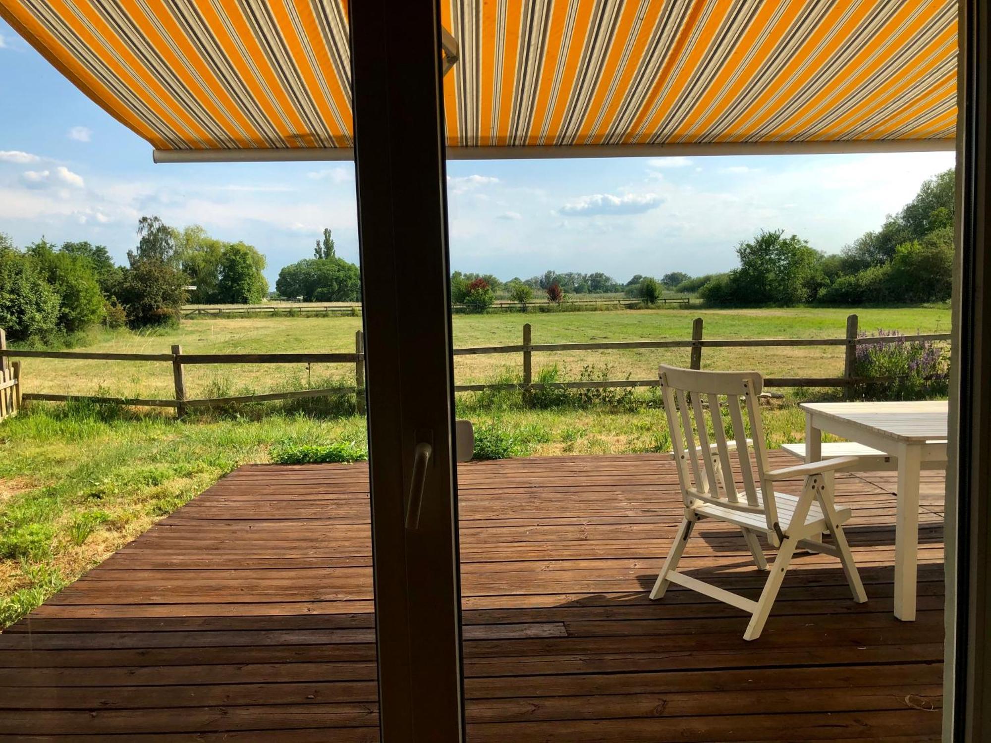 Neu - Ferien Auf Dem Bruderhof Am Pritzerber See Hohenferchesar Exteriör bild
