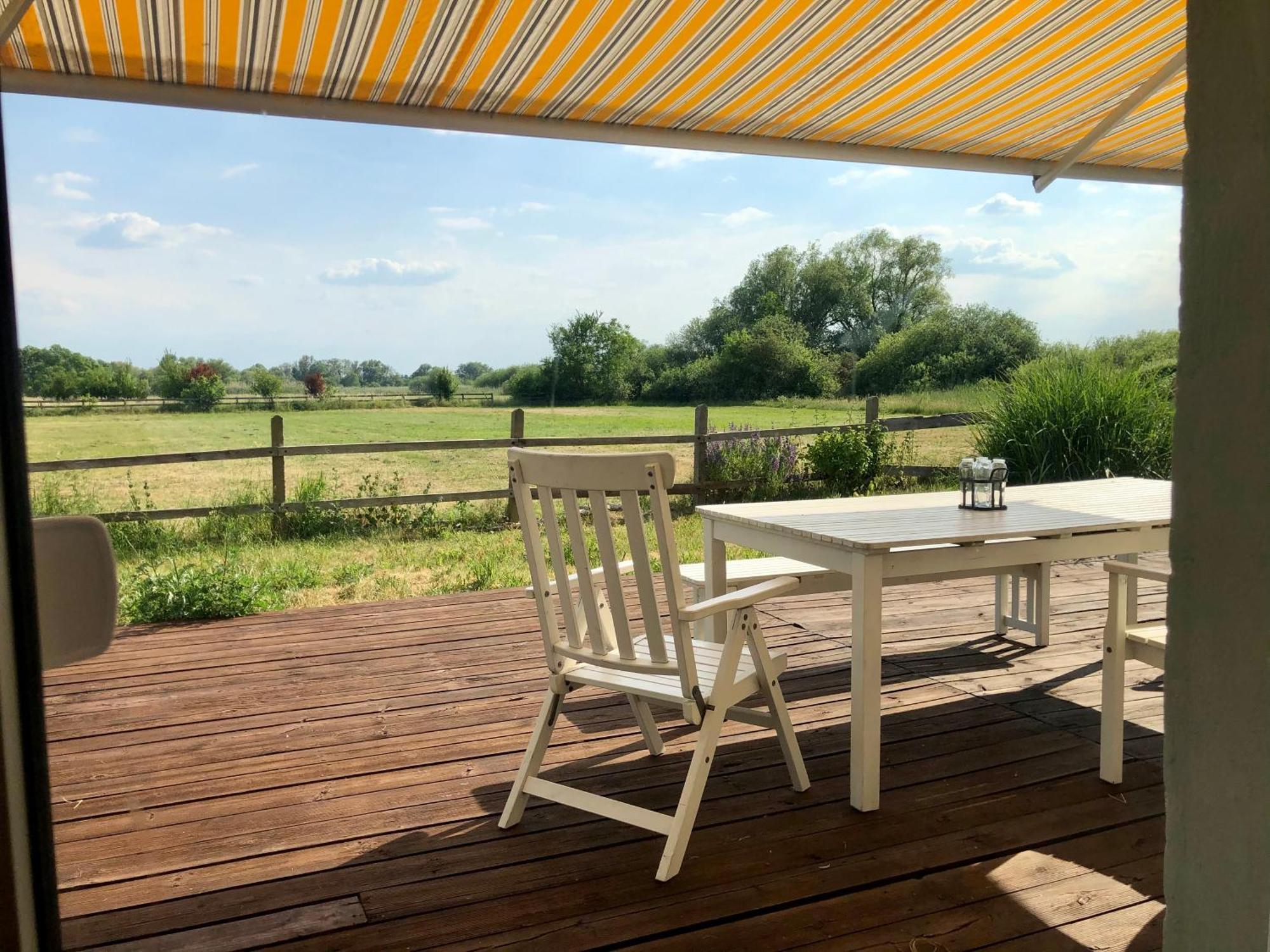 Neu - Ferien Auf Dem Bruderhof Am Pritzerber See Hohenferchesar Exteriör bild